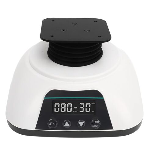 Akozon Digital Orbital Shaker with Adjustable Speed 20-80RPM, 10° Tilt, LED Display, 0.8kg Capacity, Timing 10s-99min for La Mixing Applications (US Plug 100‑240V) in Saudi Arabia