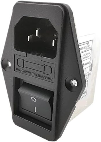 Anti-Interference CW2C-06A-T 220V 6A 10A 3A Socket Filter Power Socket with Switch Insurance(CW2C -10A -T 10A) in Saudi Arabia