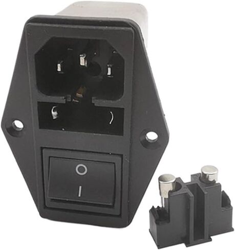 AC Power Switch Socket Filter CW2C-10A-T 10A 6A3A CW2A 2B(CW2C-10A-T F2 10A) in Saudi Arabia