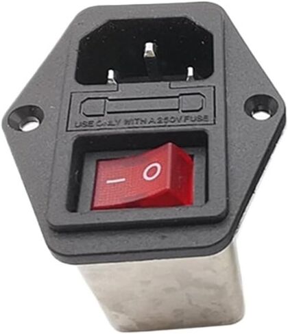 AC Power Switch Socket Filter CW2C-10A-T 10A 6A3A CW2A 2B(CW2C-10A-T F2 10A) in Saudi Arabia