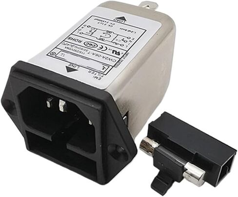 AC Power Switch Socket Filter CW2C-10A-T 10A 6A3A CW2A 2B(CW2C-10A-T F2 10A) in Saudi Arabia