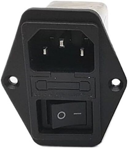 AC Power Switch Socket Filter CW2C-10A-T 10A 6A3A CW2A 2B(CW2C-10A-T F2 10A) in Saudi Arabia
