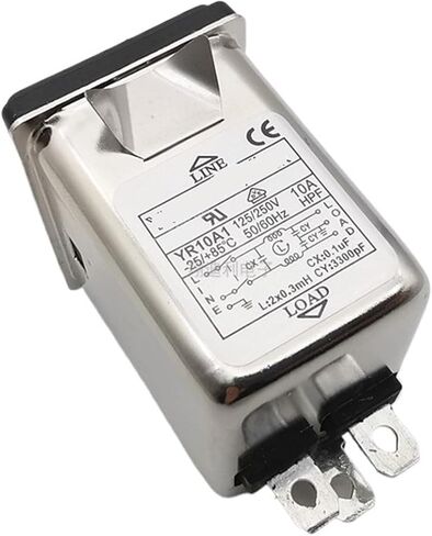 Power Filter YR10A1 Single-Phase 220V 10A Socket with Switch Anti-Interference Filter in Saudi Arabia