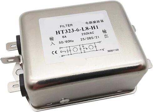 High Efficiency Anti-Interference Power Filter HT323-16-L8-H1 H5 M4 electromagnetic Anti-Interference(HT323-20 -L8- H1 20A) in Saudi Arabia