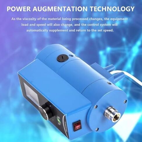 High-Speed Digital Display Emulsifier, Adjustable 2000-28000 RPM Laboratory Homogenizer with Support Stand for Efficient Dispersing and Mixing in Saudi Arabia