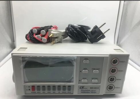 i-POOK HIGH PRECISION MILLIOHM METER MO-2013 نطاقات القياس 20 mΩ، 200 mΩ، 2 Ω، 20 Ω، 200 Ω، 2 kΩ، 20 kΩ أفضل دقة 0.001 mΩ RS232/واجهة USB مصنوعة في تايوان in Kuwait