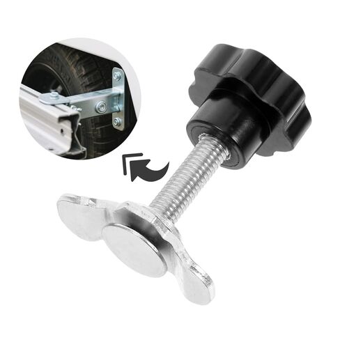 MAGICLULU 2pcs M8 * 60mm ملحقات المسار المعدني الملولب تشديد المسمار المقبض الملولب الجوز لتحويل مقبض المقبض لتثبيت المعدات مقبض الجوز in Saudi Arabia