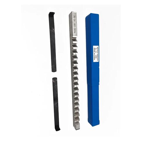 دفع من نوع Keyway Broach 1 قطعة دفع من نوع Keyway Broach 14 مللي متر D1 متري الحجم الدبابيس أدوات التطرق مع الحشوات in Saudi Arabia