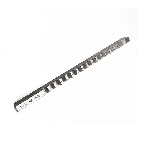 دفع من نوع Keyway Broach 1 قطعة دفع من نوع Keyway Broach 14 مللي متر D1 متري الحجم الدبابيس أدوات التطرق مع الحشوات in Saudi Arabia