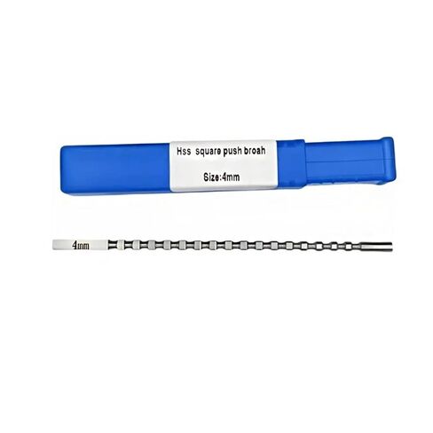 Push-Type Keyway Broach 1pc 4mm Square Push Type Broach Cutter Metric Size High Speed Steel Cutting Tool in Saudi Arabia