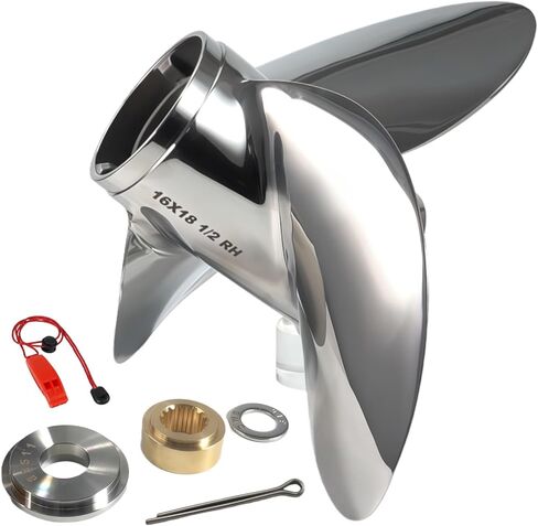 16x20r,15 1/4x19,16x18 1/2,16x17 لسوزوكي المروحة DF150/DF175/200/DF200A/DF200AP/DF225/DF250/DF250AP/DF300/DF300AP المروحة الخارجية ، RH in Kuwait