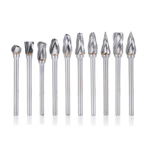 10 قطعة 3 مللي متر عرقوب لدغ دوارة 6 مللي متر قطر قطعة واحدة ملف دوار كربيد in Kuwait