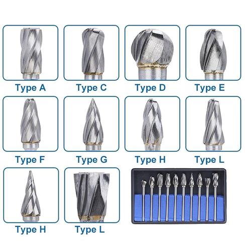 10 قطعة 3 مللي متر عرقوب لدغ دوارة 6 مللي متر قطر قطعة واحدة ملف دوار كربيد in Kuwait
