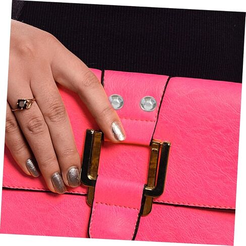 LIFKOME 100Pcs Metal Claw Studs for DIY Clothing Smooth Surface Decorative Rivets Easy to Install Spike Nails for Bags Shoes and Craft Projects in Saudi Arabia