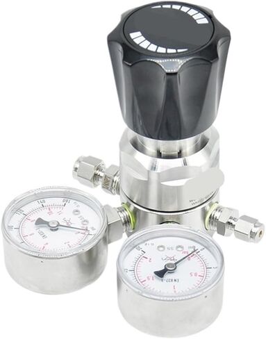 1PCS 160psi input 30psi output low pressure stainless steel hydrogen nitrogen oxygen pressure regulator in Saudi Arabia