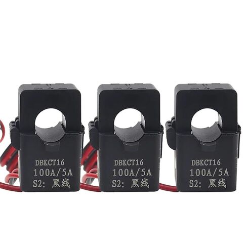 محول تيار منفصل، KCT16 صغير مفتوح النوع 50A100A 150A 200A CT مشبك، 3 قطع (3 قطع 150 أمبير 5 أمبير) in Kuwait