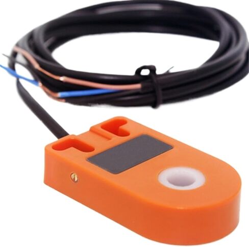 1pcs Orange 25mm Hole DC 6-36V 3 Wire NPN Normally Open HX-DGS-25N Inductive Ring Proximity Sensor Switch for Metal in Saudi Arabia