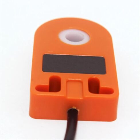 1pcs Orange 25mm Hole DC 6-36V 3 Wire NPN Normally Open HX-DGS-25N Inductive Ring Proximity Sensor Switch for Metal in Saudi Arabia