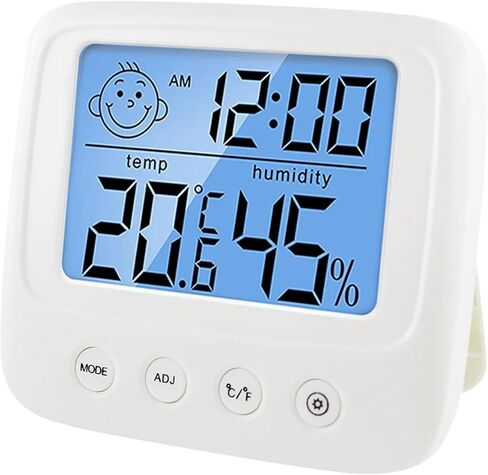 Digital LCD Indoor Convenient Temperature Sensor Humidity Meter Thermometer Hygrometer Gauge(E0828) in Saudi Arabia