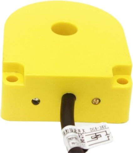 1pcs Yellow 8mm Hole DC 6-36V 3 Wire NPN Normally Open HX-DGS-08N Inductive Ring Proximity Sensor Switch for Metal in Saudi Arabia