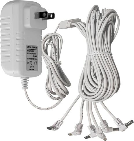 محول تيار متردد/تيار مستمر 4.5 فولت لـ Lemax، متوافق مع Lemax 94566 94563 94564 94565 74295 74269 44242، مصدر طاقة بديل لأضواء قرية Lemax عيد الميلاد والهالوين/ديكور بناء الإضاءة الصغيرة in Kuwait