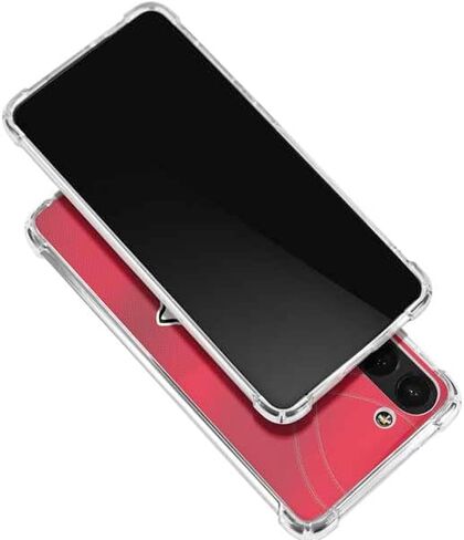 حافظة هاتف Skinit الشفافة متوافقة مع هاتف Galaxy S24 FE - تصميم جيرسي لفريق كانساس سيتي تشيفز مرخص رسميًا من الدوري الوطني لكرة القدم الأمريكية in Saudi Arabia