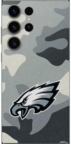 Skinit Decal Phone Skin Compatible with Galaxy S25 Ultra - Officially Licensed NFL Philadelphia Eagles Retro Logo Design in Saudi Arabia