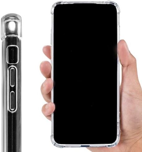 حافظة هاتف Skinit الشفافة متوافقة مع Moto G 5G - تصميم NFL Miami Dolphins المرخص رسميًا in Kuwait