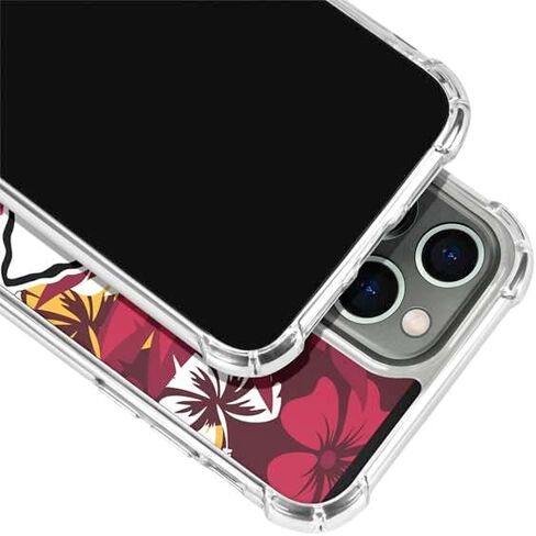 Skinit Clear Phone Case Compatible with iPhone 14 Pro Max - Officially Licensed NFL Kansas City Chiefs Tropical Print Design in Saudi Arabia