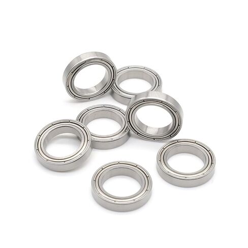 10Pcs S6803ZZ 17X26X5 Mm Stainless Steel Ball Bearings AISI440C in Saudi Arabia