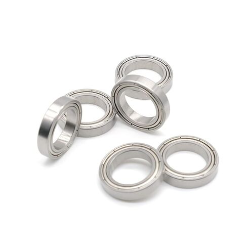 10Pcs S6803ZZ 17X26X5 Mm Stainless Steel Ball Bearings AISI440C in Saudi Arabia
