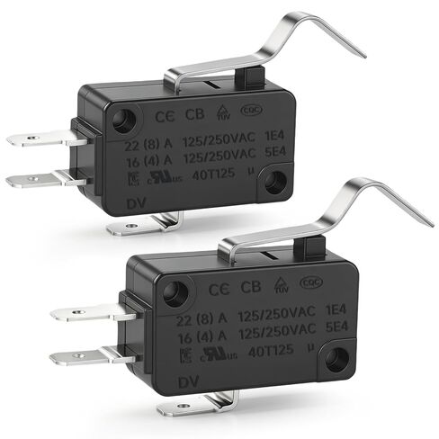 Cutetool (قطعتان) 23-10041 مفتاح حد فتح باب المرآب متوافق مع مشغلي أبواب المرآب التجاري LiftMaster SL540، SL570، SL575، SL585، K23-10041 استبدال مفتاح حد بوابة SPDT in Kuwait