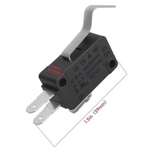 Cutetool (قطعتان) 23-10041 مفتاح حد فتح باب المرآب متوافق مع مشغلي أبواب المرآب التجاري LiftMaster SL540، SL570، SL575، SL585، K23-10041 استبدال مفتاح حد بوابة SPDT in Kuwait