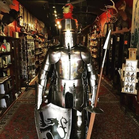 Nautical-Mart Armor العصور الوسطى يمكن ارتداؤها بدلة فارس صليبي كاملة من زي الهالوين المدرع in Kuwait
