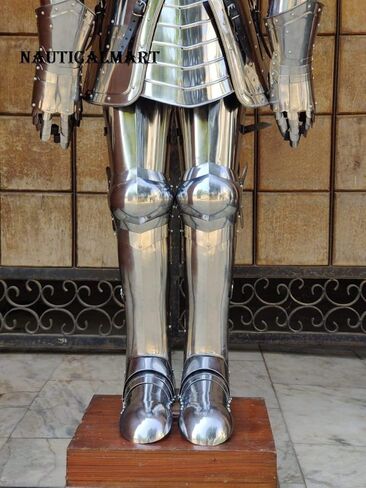 بدلة فارس يمكن ارتداؤها في العصور الوسطى كاملة من الدروع المقتنيات زي الدرع (بدلة كاملة من الدروع) in Kuwait