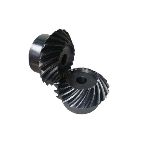 Steel Heavy Duty Motor Pinion Gear 2pcs 1.5M 18T Spiral Bevel Gear 8mm Process Hole in Saudi Arabia