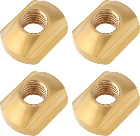 4Pcs M8 Hydrofoil T Nut Brass Track Nut for Hydrofoil Track Windsurfers Kiters Wing Foilers, 20x8mm, 20x14mm in Saudi Arabia