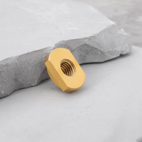 4Pcs M8 Hydrofoil T Nut Brass Track Nut for Hydrofoil Track Windsurfers Kiters Wing Foilers, 20x8mm, 20x14mm in Saudi Arabia