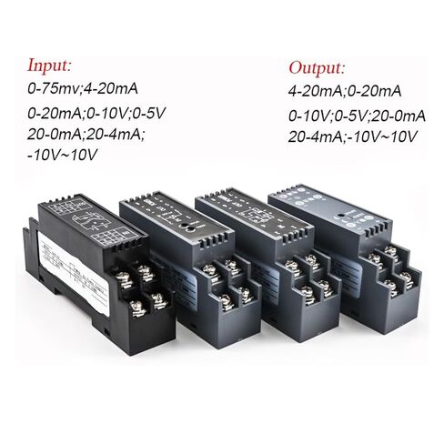 1pcs 1in1out 0-10v Passive Current Voltage Signal Converter Signal Current Isolator(in 0-10V_0-5V) in Saudi Arabia