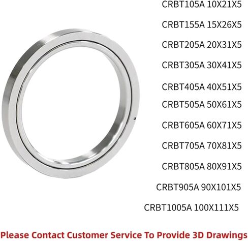 1pcs CRBT705 Crossed Roller Bearing 70X81X5 CRBT705A in Saudi Arabia