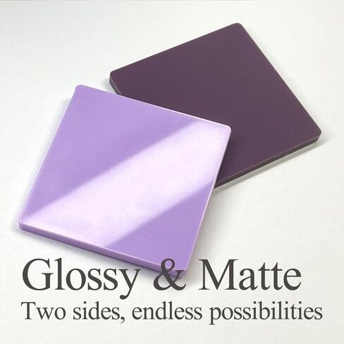 10 قطع 8 × 12 بوصة 200 × 300 مم 1/8 بوصة سمك 10 في 1 لوحة زجاج شبكي بألوان الباستيل من جانب واحد لامعة من زجاج شبكي متجمد من جانب واحد لألواح بلاستيكية قابلة بالليزر DIY in Kuwait