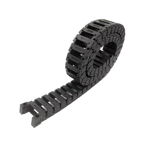 1 Meter S13 Series Plastic Drag Chain Transmission Parts Wire Carrier Cable Bridge Type Open Both Sides(S13X18 mm) in Saudi Arabia