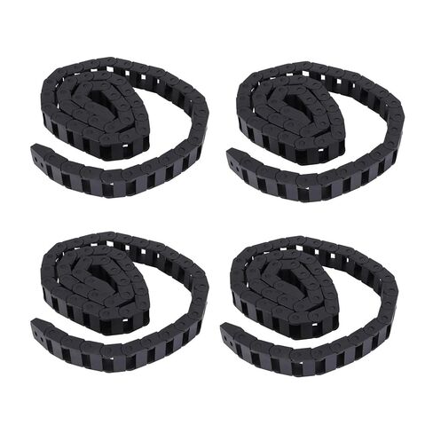 4X 10 X 20Mm 1M Open On Both Side Plastic Towline Cable Drag Chain in Saudi Arabia