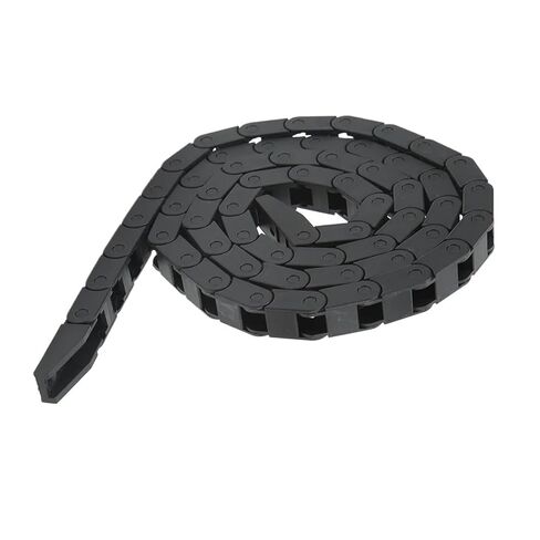 7X7mm Plastic Cable Chain 1 Meter Black Drag Chain Cable Wire Carrier in Saudi Arabia