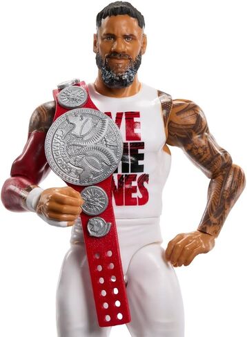WWE Main Event Series Champions 15 سم مجسم شخصية Jey Uso + حزام in Saudi Arabia