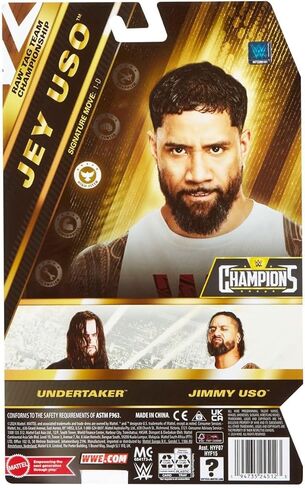 WWE Main Event Series Champions 15 سم مجسم شخصية Jey Uso + حزام in Saudi Arabia