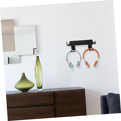 حامل وحدة التحكم في الألعاب، حامل سماعة الرأس، حامل جداري لوحدة التحكم Vr Goggles، وحدة تخزين مدمجة أنيقة in Kuwait