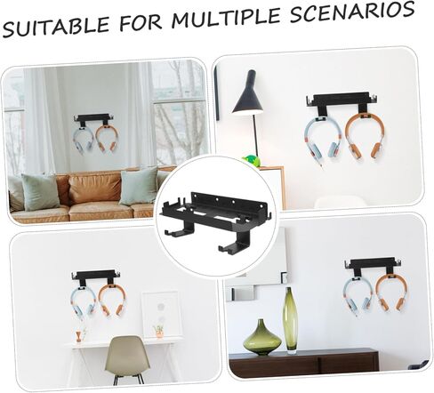 حامل جداري متعدد الوظائف لوحدات التحكم وسماعات الرأس لتنظيم مساحة الألعاب وإعداد أدوات التصميم الأنيق in Kuwait