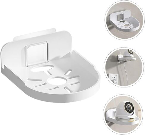 Bathroom Wall Shelves Wall-Mounted Storage Rack Monitor Holder Webcam Stand Security Camera Mount Elegant Design in Kuwait