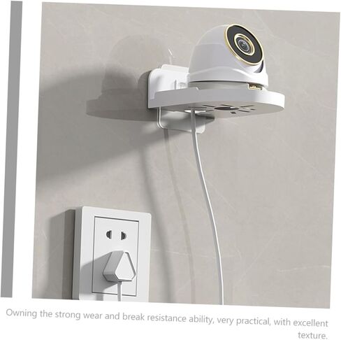 Bathroom Wall Shelves Wall-Mounted Storage Rack Monitor Holder Webcam Stand Security Camera Mount Elegant Design in Kuwait